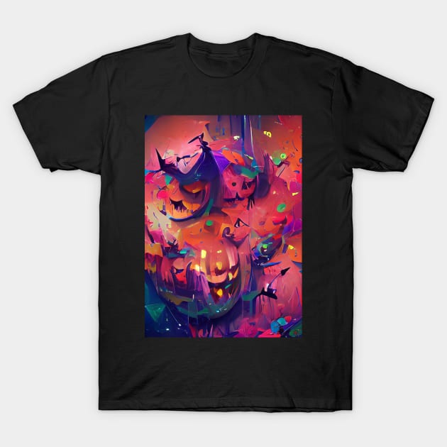 ABSTRACT PUMPKIN T-Shirt by sailorsam1805